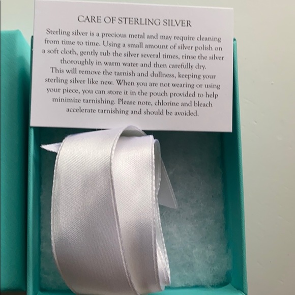 Tiffany & Co Silver Infinity Pendant Necklace - Picture 6 of 11